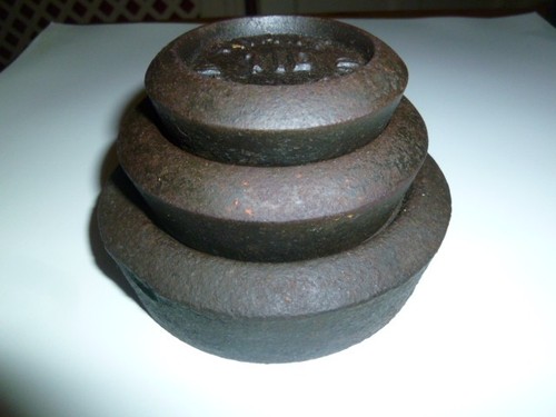 Vintage set cast iron - vintage, of