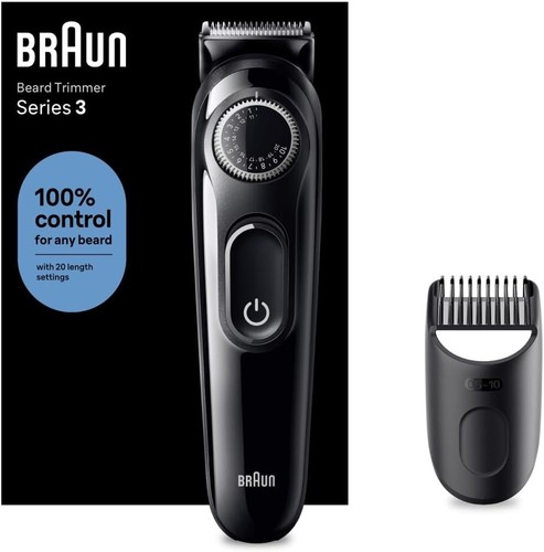 Braun beard trimmer bt3400 - beard,