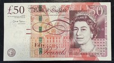 Old fifty pound note - £50,