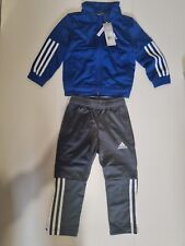 Adidas Kids 3 Stripe Full Tracksuit size 3-4yr