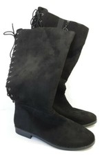 Simply Be Zoey High Leg Boots Ex Wide Fit Standard Calf UK 7 EU 40 REF P 317