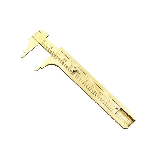 100m antique brass caliper - brass,