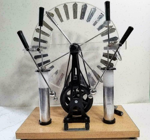 Wimshurst machine lab static - wimshurst,