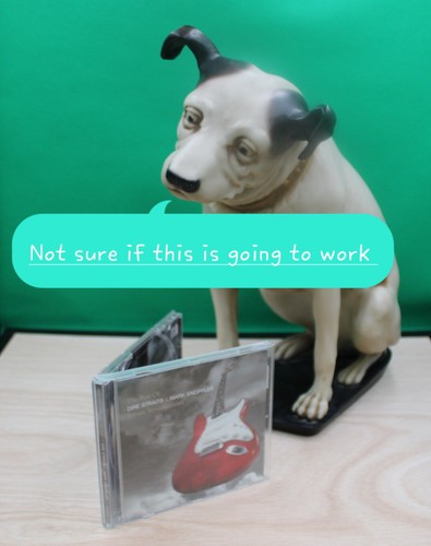 Nipper the dog hmv shop - nipper,