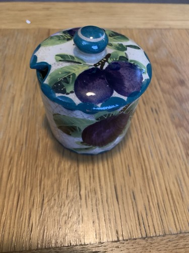 Wemyss ware plum jam - wemyss,