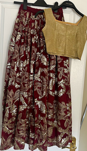 Girl burgundy gold - burgundy,