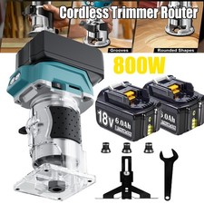 Cordless Compact Router Wood