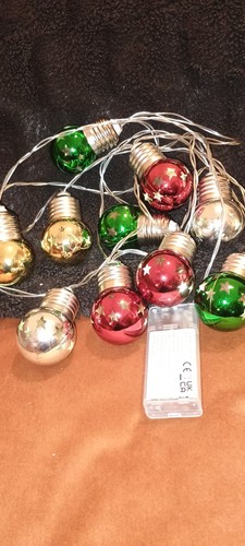 Christmas bauble bulb shaped - christmas,