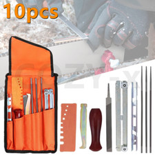 10pcs Chainsaw Sharpening File