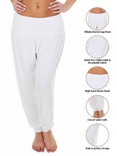 Womens Ladies New Harem Trousers Ali Baba Long Pants Baggy Leggings Plus Sizes  
