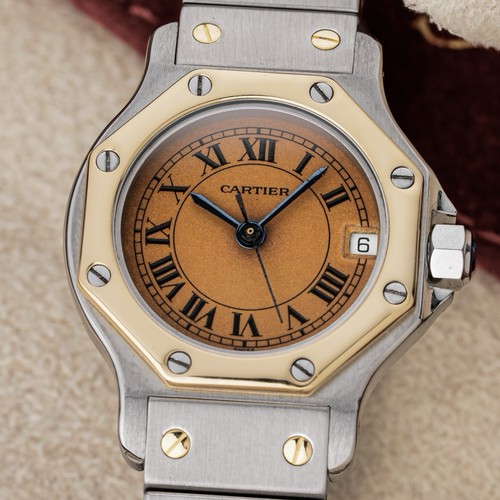 Cartier santos octagon 25mm - santos,