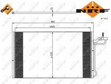Engine condenser 35882 nrf - engine, ac