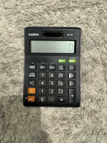 Casio two way calculator - ms-8b,