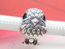 Pandora Sparkling Cute Chick Charm 790769C01 Blue Crystals