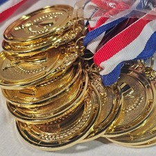 12 Gold Winner Medals with