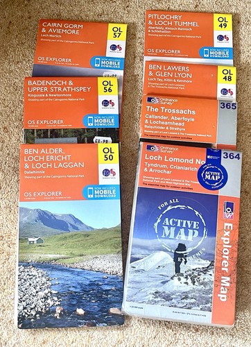 Explorer ol maps - ol, loch