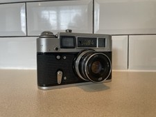 Soviet Russian FED 4 vintage 35mm film camera Untested