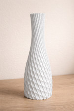 Modern tall textured vase - tall,