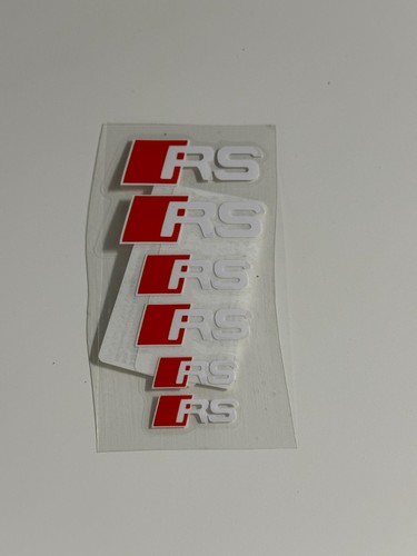 Audi brake caliper - rs, stickers