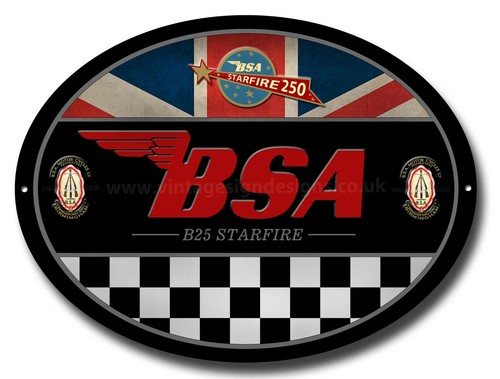 Bsa b25 starfire - starfire, oval