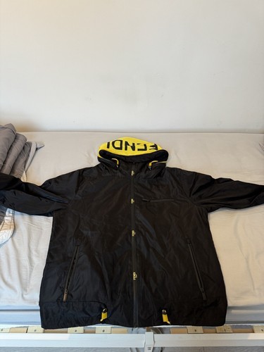 Fendi jacket men black - jacket,
