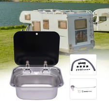RV Caravan Camper Kitchen Sink
