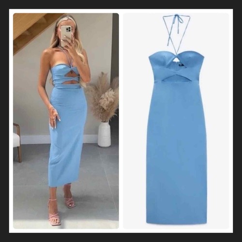 Zara cut out blue - zara,
