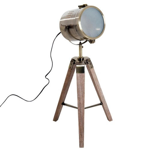 Homcom vintage tripod table - tripod,