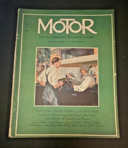 Motor magazine sep 1924 - -,