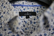 JEFF BANKS BLUE/WHITE FLOWERED