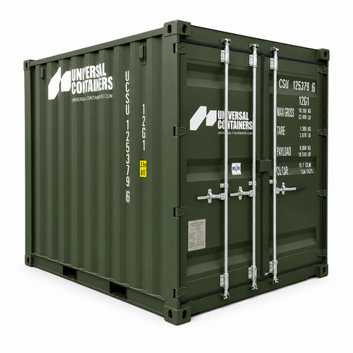 8ft new shipping container - new,