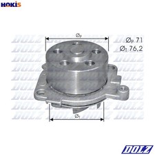 WATER PUMP ENGINE COOLING S210