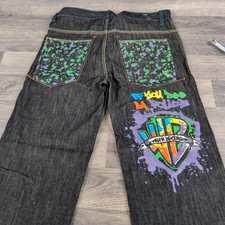 Time Is Money Jeans W32 "Warn