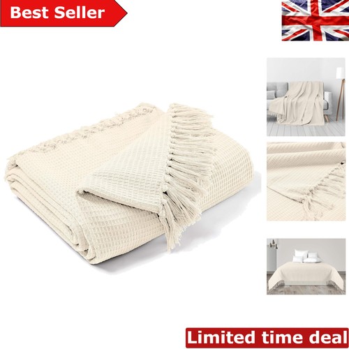 Elegant textured waffle cotton - waffle,