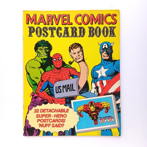 Marvel comics postcard book - marvel,