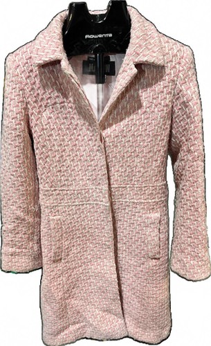 Vintage pink tweed long - pink,