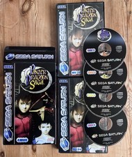 Panzer Dragoon Saga - Sega Saturn - Boxed - No Card Sleeve - All 4 Discs