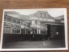 Vintage Photo Photograph Print Double Decker Bus Tram Birmingham Corp Transport
