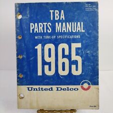 1965 United Delco TBA Parts