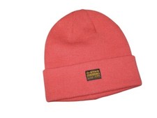 G STAR RAW Originals  Effo Cuff Beanie Hat  Finch Red