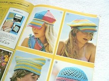 Vintage 1984 OUVRAGES au CROCHET Pattern Book Collection 16 - ALL IN FRENCH