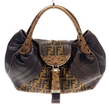 FENDI Spy Bag Zucca Canvas