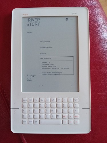 Iriver story wifi used - gb,