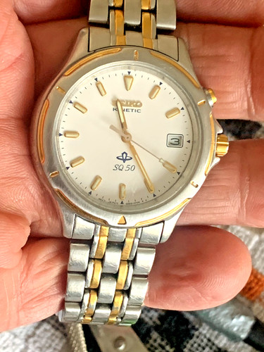 Seiko kinetic gents watch - , (new