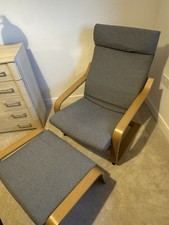 IKEA Poang chair And Footstool