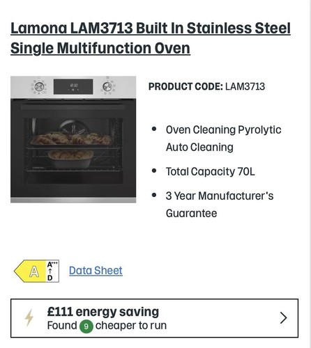 Lamona lam3713 built single - lamona,