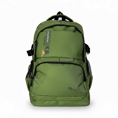 Canvas laptop backpack usb - canvas,