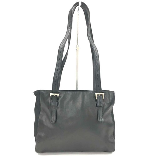 Prada black leather - leather, bag