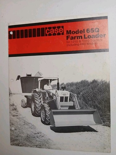 Vintage case 65q farm loader - vintage,