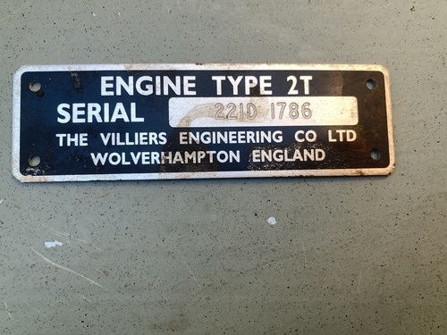 Vintage used villiers - vintage,